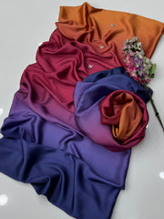 Elegant Digital Printed Silk 3 Piece Dress (Copy)